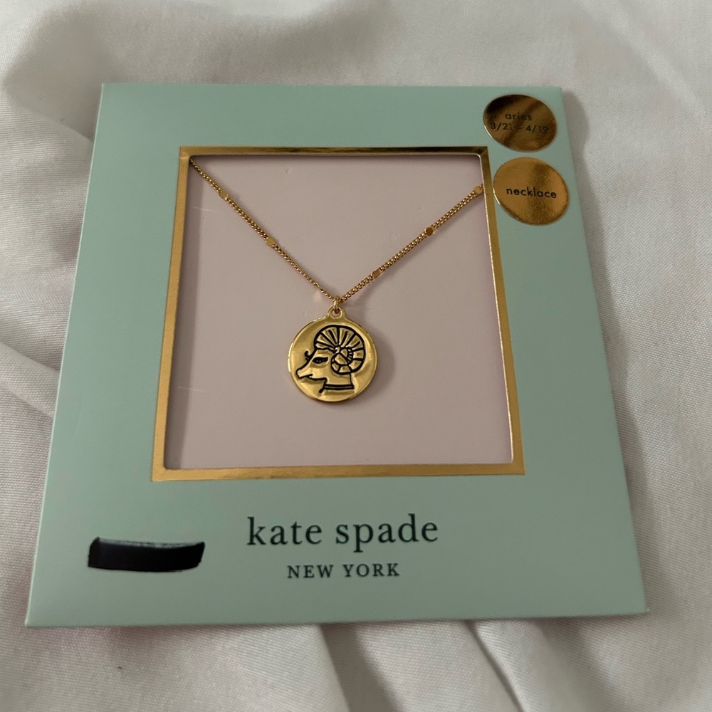 Kate Spade aries necklace